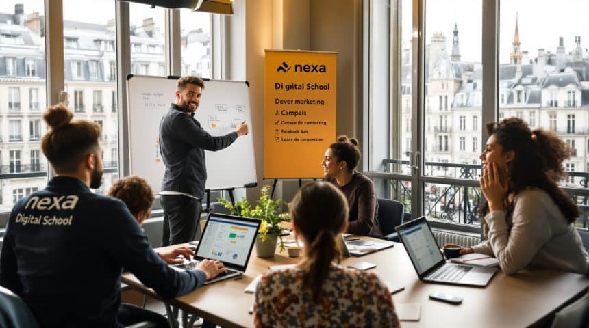Alternance marketing digital à Paris : découvrez les compétences et les opportunités chez Nexa Digital School
